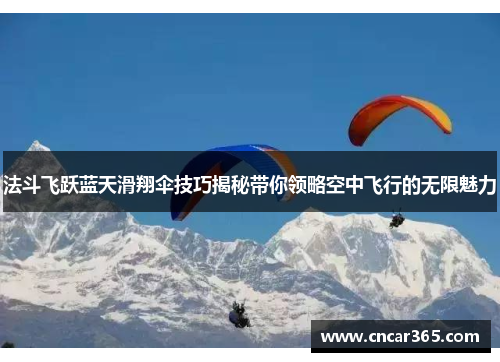 法斗飞跃蓝天滑翔伞技巧揭秘带你领略空中飞行的无限魅力